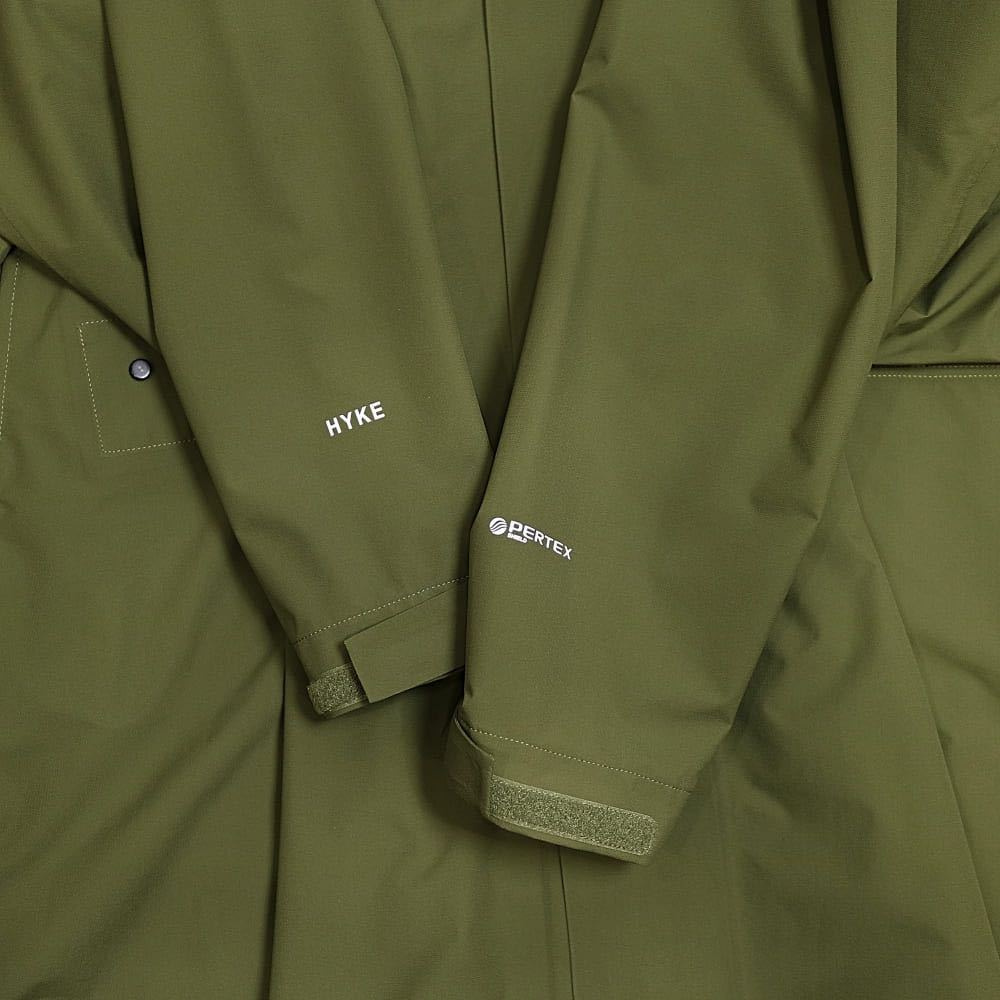 hyke 21ss pertex military coat HYKE(ハイク) / 21SS/PERTEX MILITARY