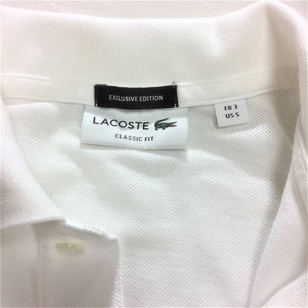 LACOSTE EXCLUSIVE EDITION ラコステポロシャツ 36 LACOSTE EXCLUSIVE EDITION ラコステポロシャツ 36 ラコステ