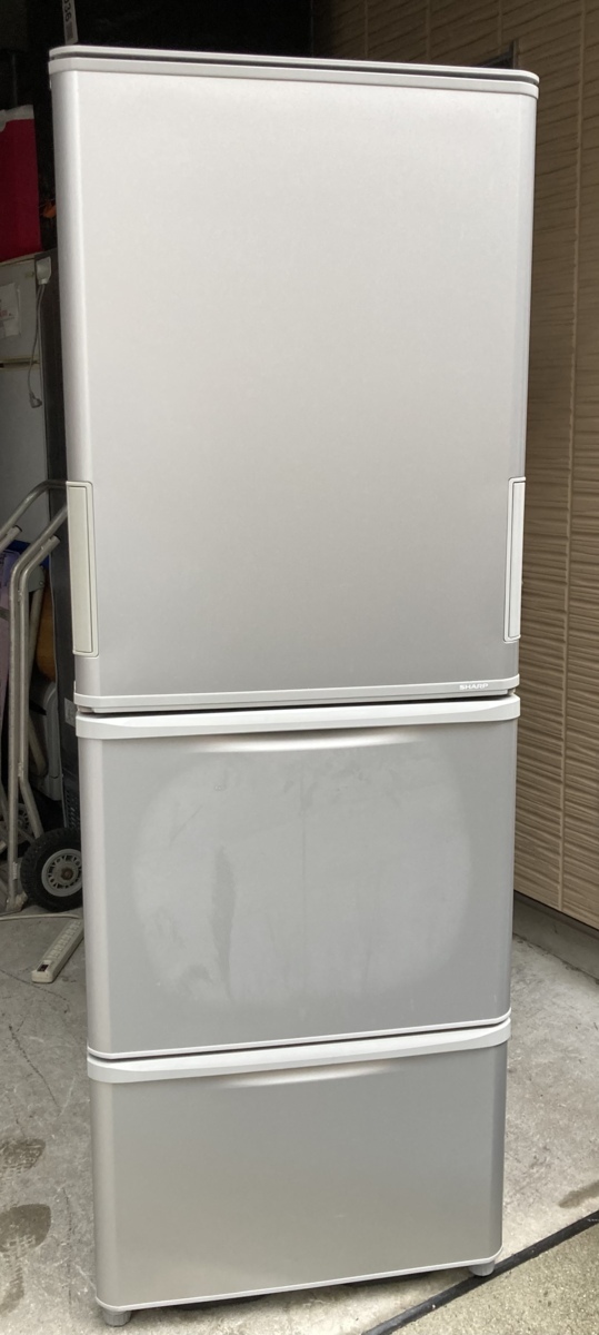 350L SHARP シャープ 省エネ 中古品SHARP 冷蔵庫：シャープ 【RKGRE