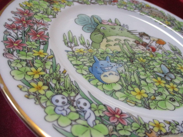 Noritake ノリタケ となりのトトロ 2003年 - イヤープレート ジブリ 未