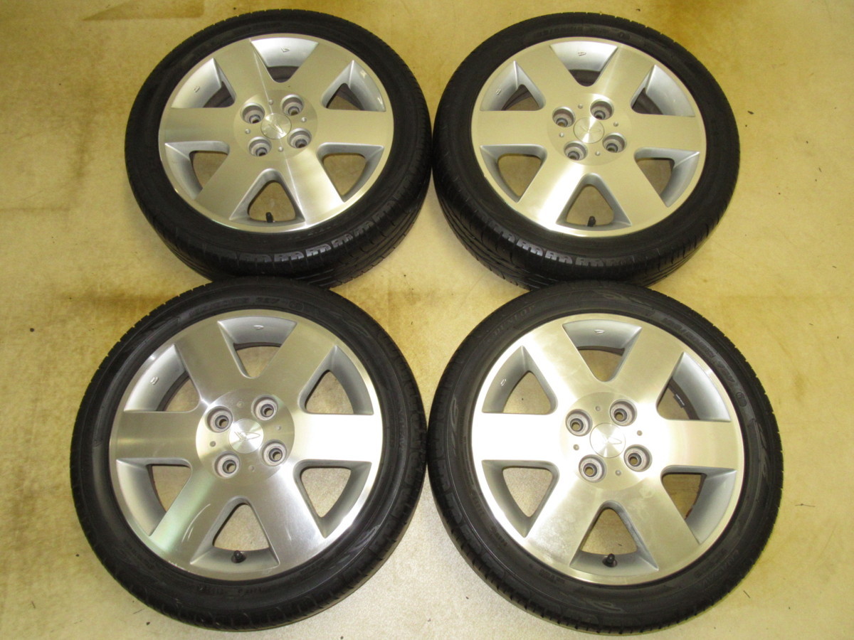 ダイハツL880Kコペン純正 4.5J-15 off+45 pcd100/4H ハブ径54ミリ