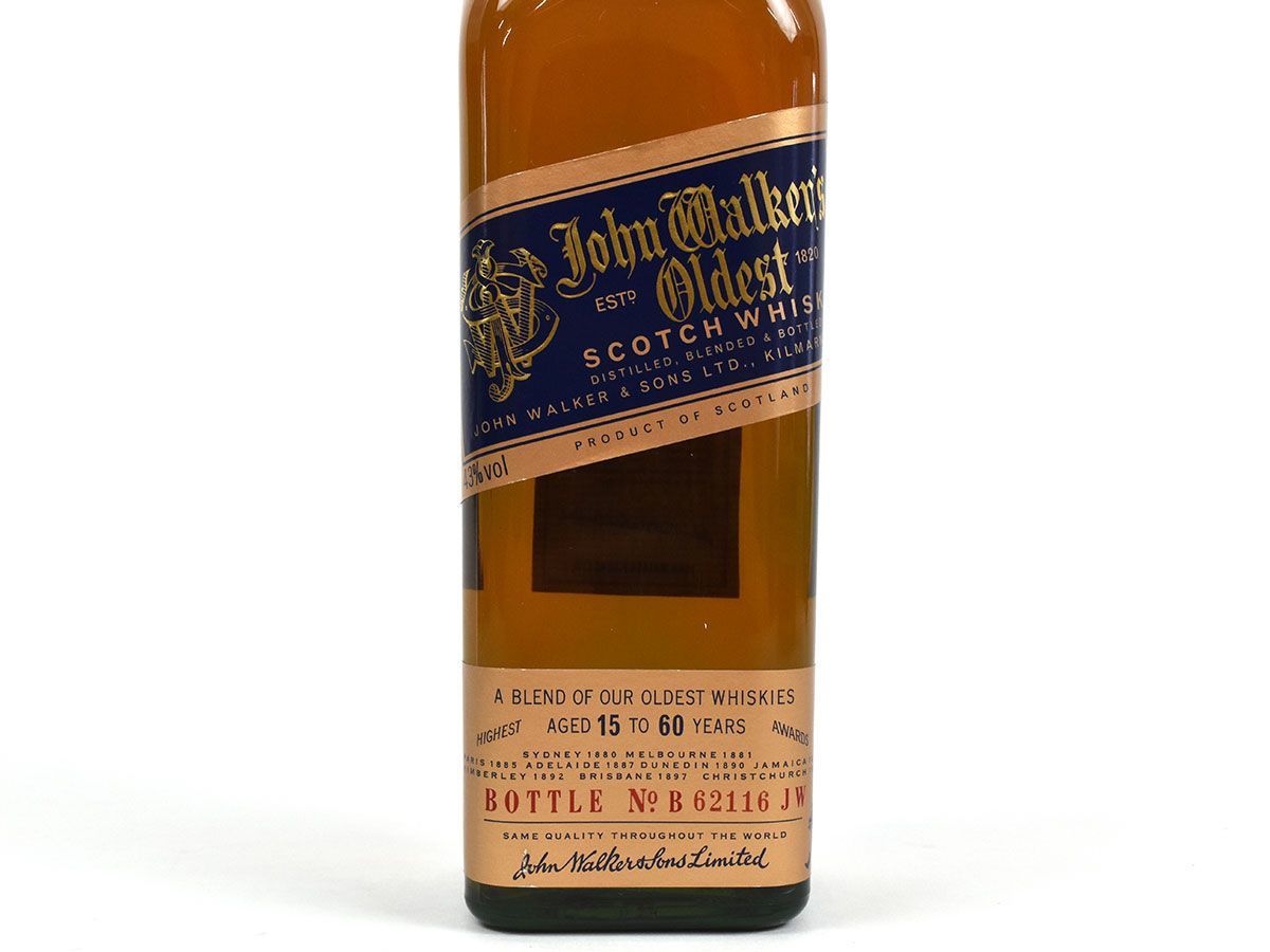 108843古酒〇未開栓 ジョニーウォーカー オールデスト ブルーラベル