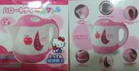【お買い得】ハロー キティ 電気ケトル ピンクカラー_1