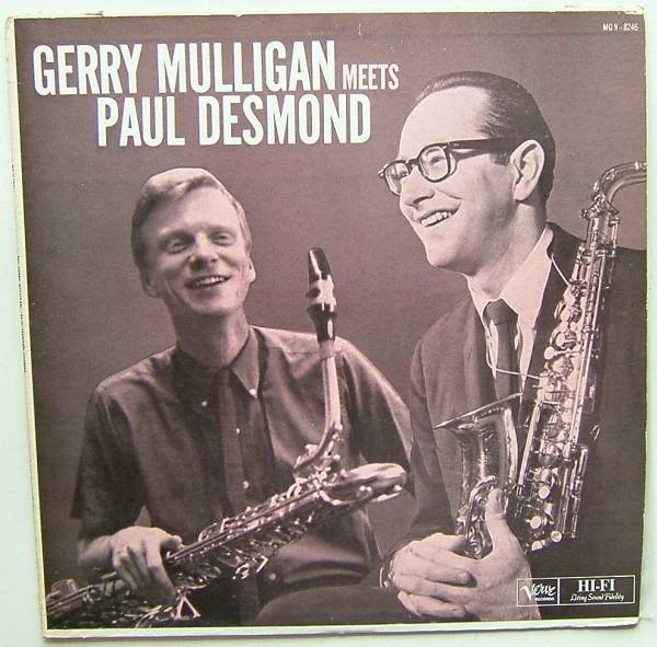 ◆ Verve (VRI:dg) ◆ GERRY MULLIGAN Meets PAUL DESMOND ◆