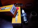 即決送料込み☆昔々の発動機用プラグ　G27　２本セット_1
