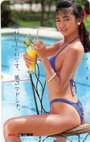 石原亜美 三菱自動車 水着 のテレカ ３ あ行 売買されたオークション情報 Yahooの商品情報をアーカイブ公開 オークファン Aucfan Com