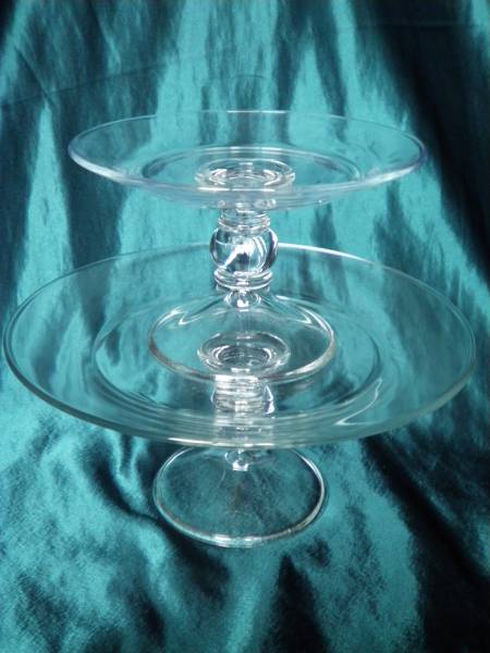 Libbey リビー ガラス3段ビュッフェサーバー ケーキスタンド セット 売買されたオークション情報 Yahooの商品情報をアーカイブ公開 オークファン Aucfan Com