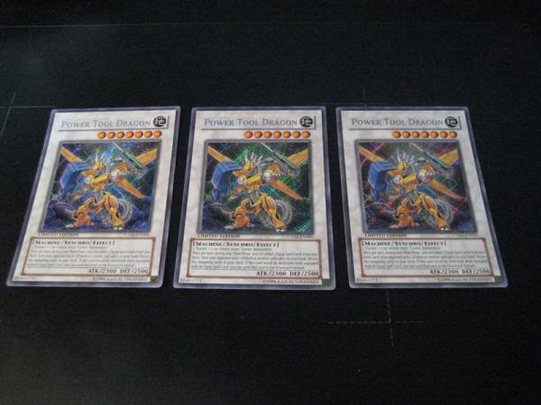 遊戯王 パワーツールドラゴン 北米版 3枚 限定品 非売品 売買されたオークション情報 Yahooの商品情報をアーカイブ公開 オークファン Aucfan Com