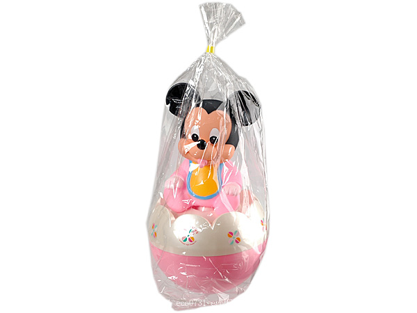 ディズニーベビー◇フラワーローリー ミッキーおきあがりこぼし(ベビー