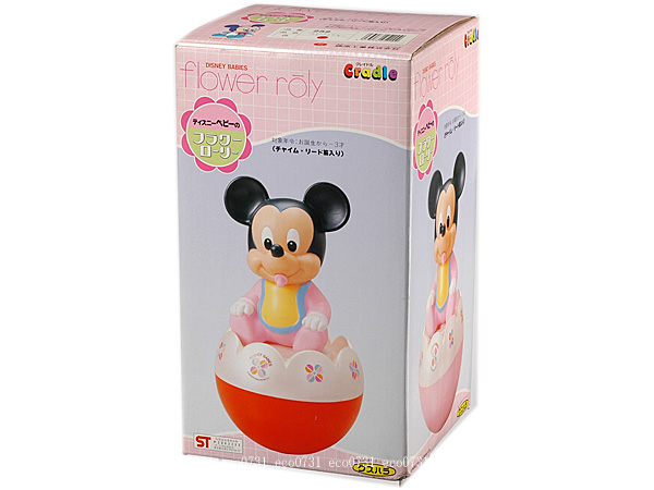 ディズニーベビー◇フラワーローリー ミッキーおきあがりこぼし(ベビー ディズニーベビー◇フラワーローリー ミッキーおきあがりこぼし(ベビー