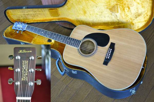 値下げ！□Used良品□82年製 K.Seven(K.Yairi )YW-300 (ヤイリギター