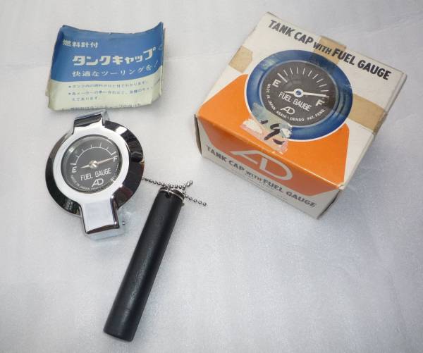 CB400four ヨンフォア ゲージ付 朝日電装タイプ タンクキャップ 【公式