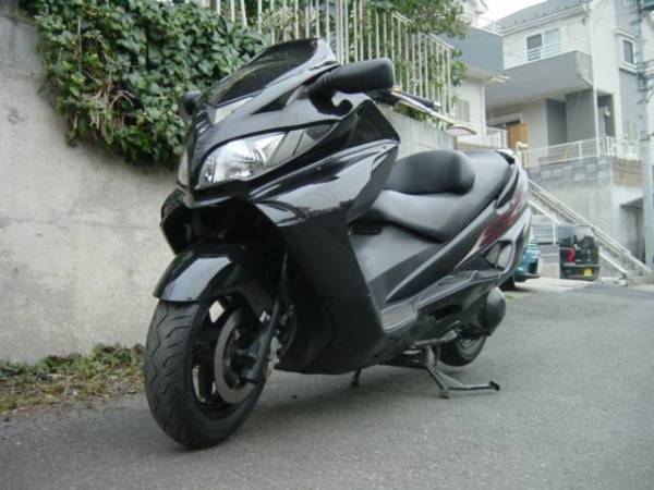 エプシロン250 スカイウェイブ大人のカスタム黒！走行少！cj43(126cc