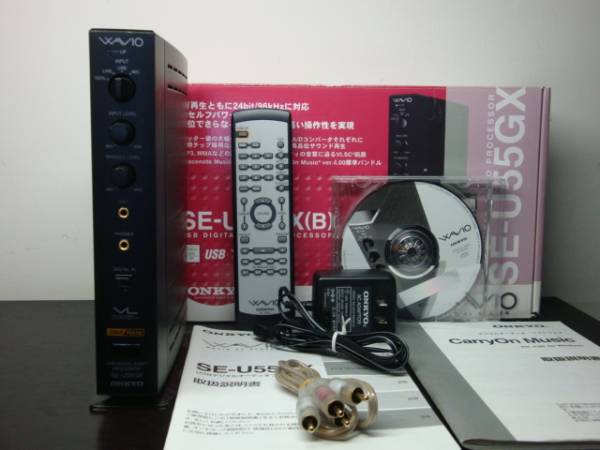 ★ONKYO SE-U55GX(B) USBデジタルオーディオプロセッサー WAVIO_1