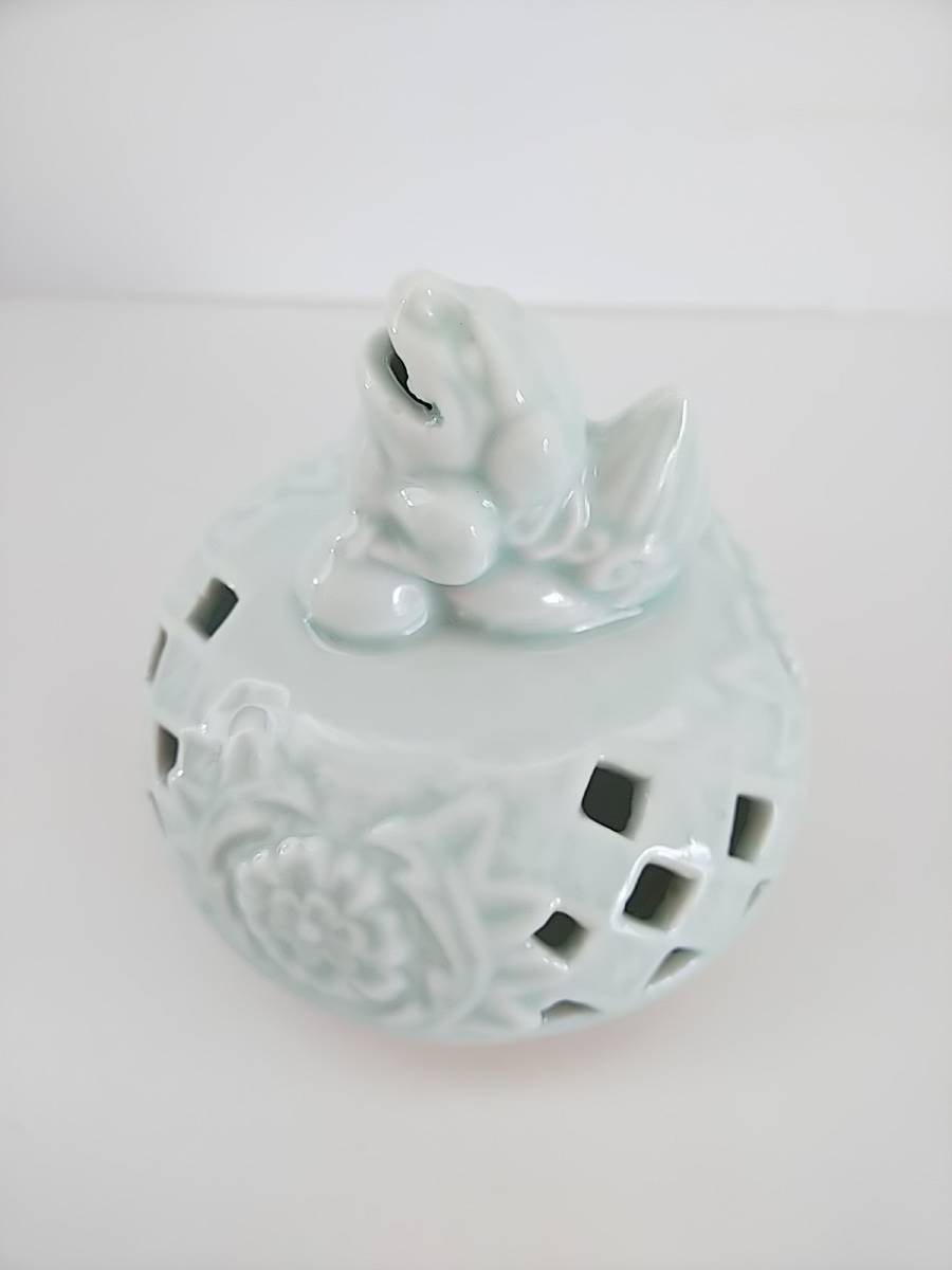 2026年最新Yahoo!オークション -青磁獅子香炉(陶芸)の中古品 Yahoo