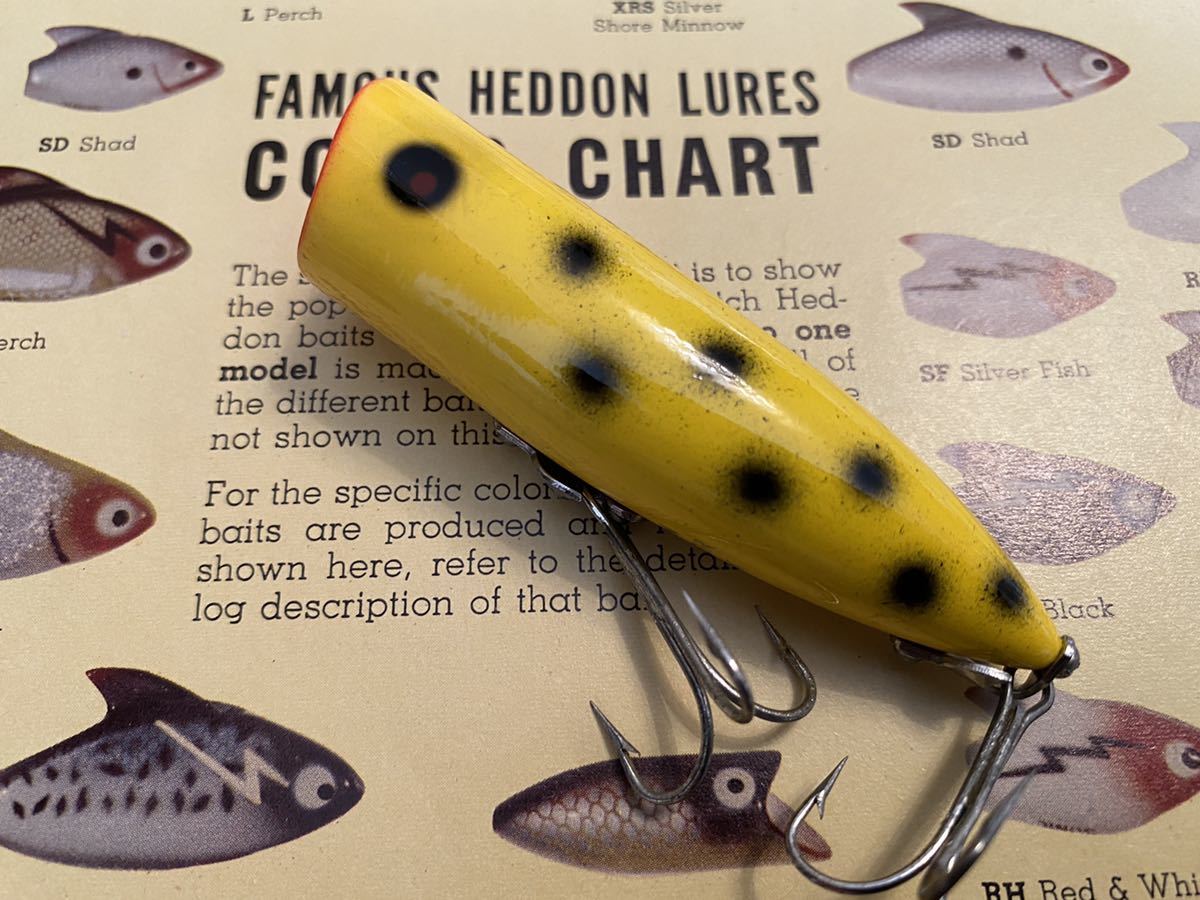 リペイントold heddon chuggerspook ybs オールドヘドンチャガー