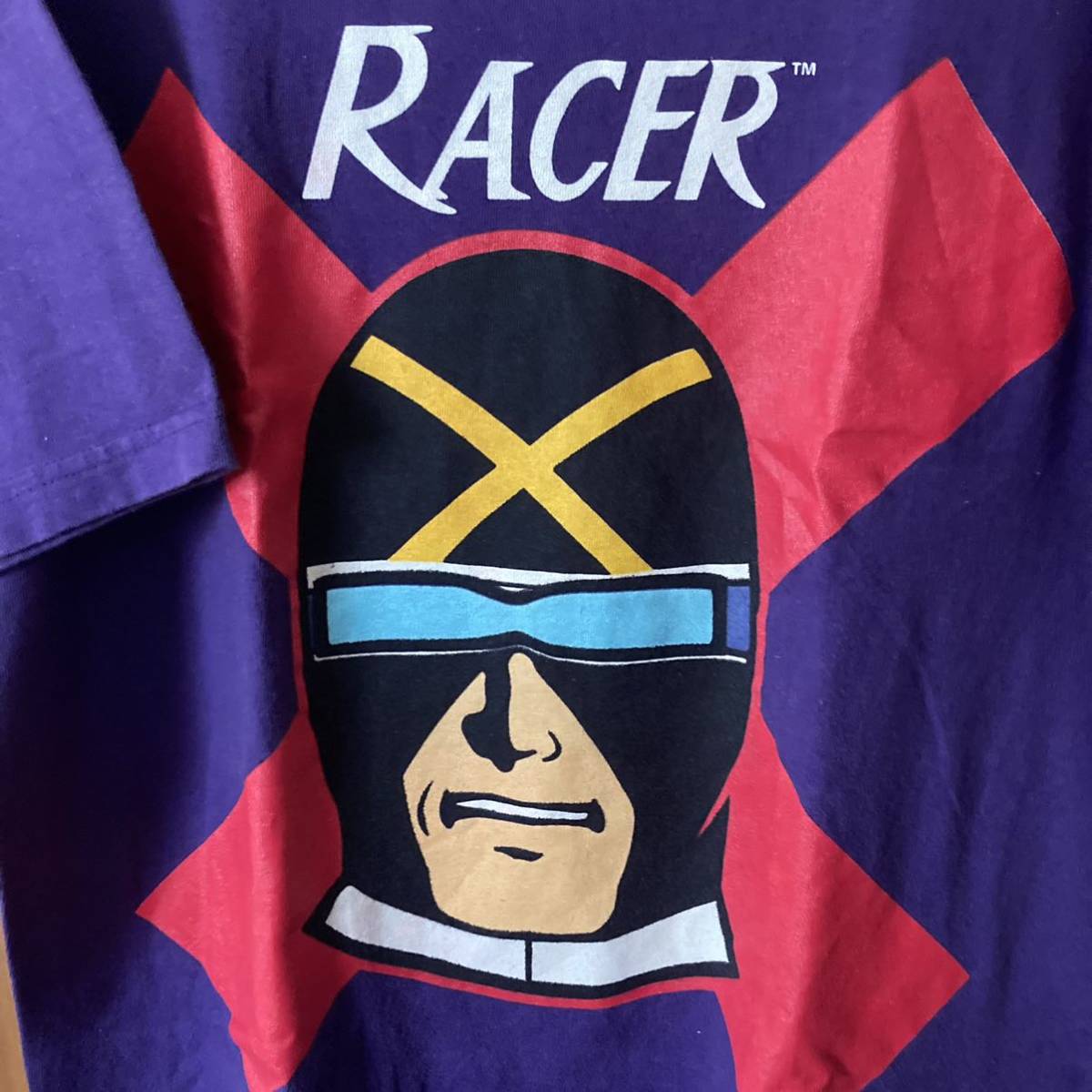 ヴィンテージ スピードレーサー tシャツ マッハGOGOGO 古着 紫 アニメ 