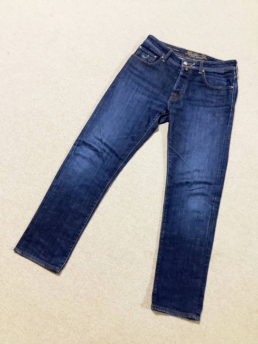 良品】JACOB COHEN ヤコブコーエン☆J688H イタリア製 スリム 