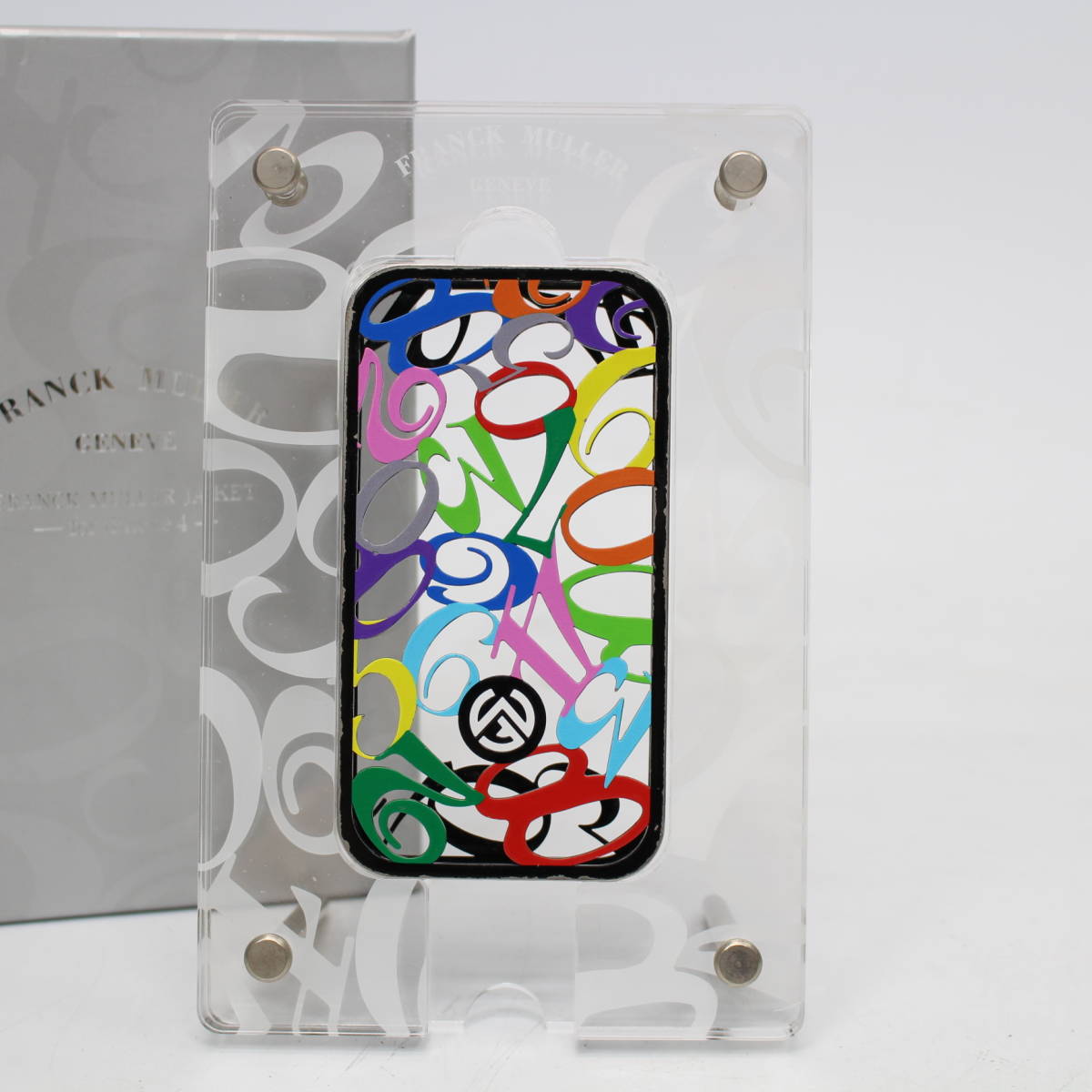 t329)【希少】FRANCK MULLER iPhone4ケース アクリルスタンドケース