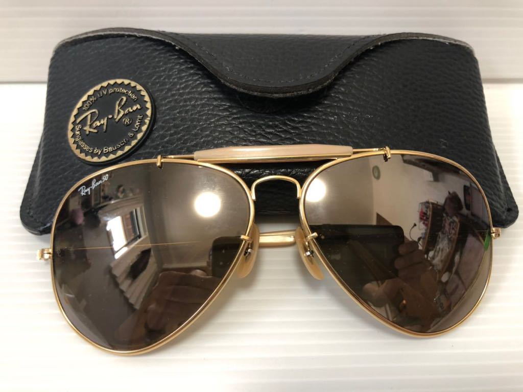 希少 B&L 50周年 レイバン ジェネラル アウトドアーズマン 62mm RAY 
