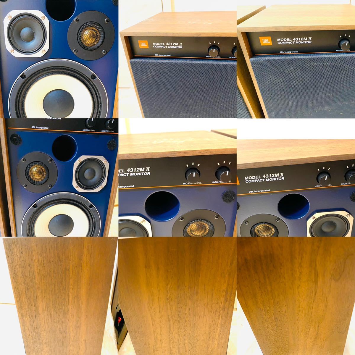 JBL 4312M II [ペア] JBLのコンパクト3WAYモニタースピーカー JBL 