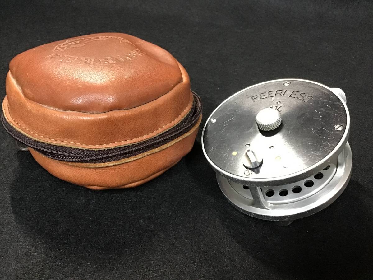 【美品】ピアレスPEERLESS 1 1/2 フライリール フライフィッシング フライリール PEERLESS 1 1/2 ピアレス 1 1/2 【公式通販】