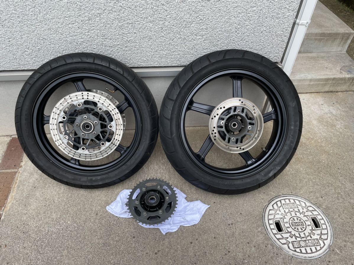 ゼファー400/ゼファー400χ初期ホイール/純正ホイール /当時物