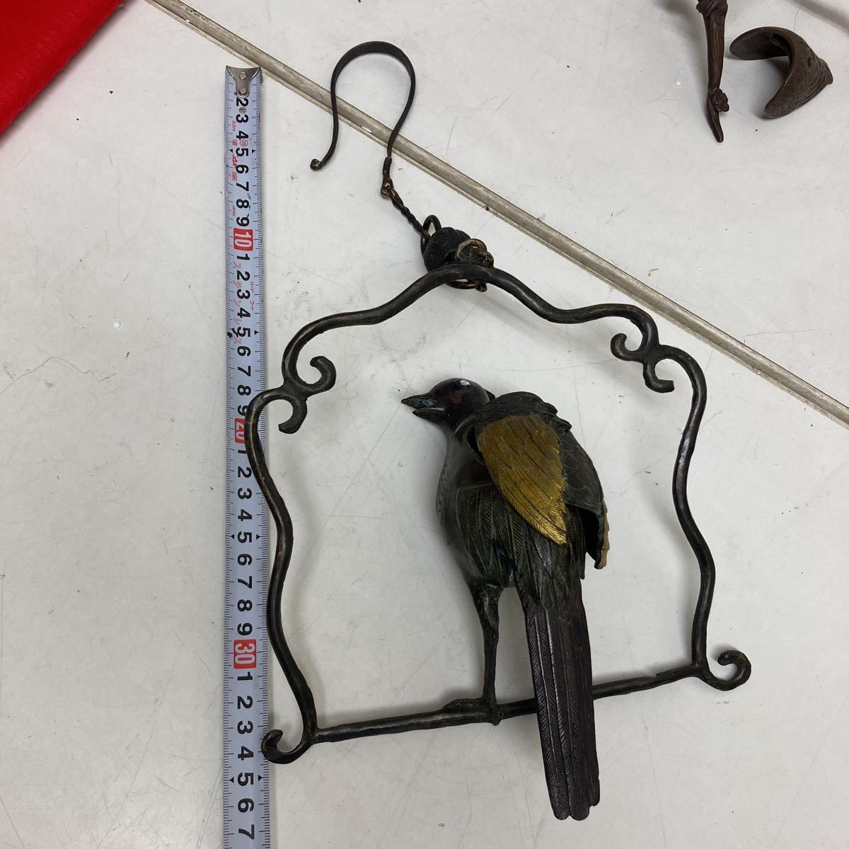 アンティーク | 鳥の置物 鳥 置物（素材（インテリア）陶器・磁器