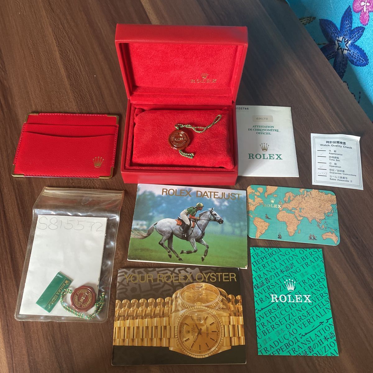 ROLEX ロレックス レディース 箱＆付属品 ロレックスの箱や付属品を 