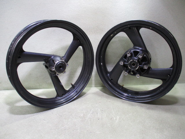 E即決&送料無料!XJR400用前後ホイール823 純正.17×3.00&17×4.00.4HM.検)400R.TZR250R.3XV.3MA.SRX400.600.FZR400.R1-Z.2XT
