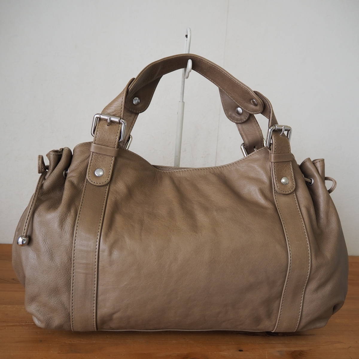 GERARD DARELジェラールダレルハンドバッグレザーブラウン