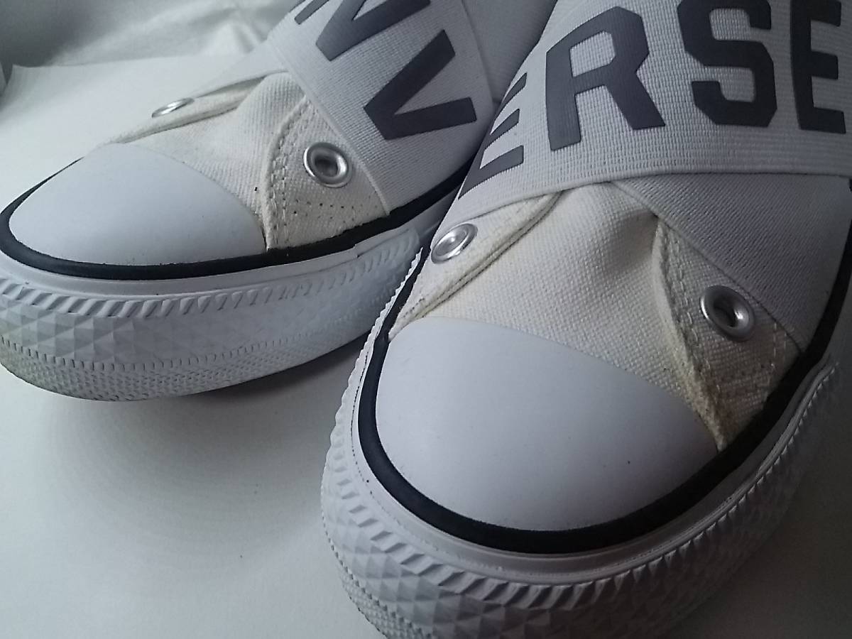 1回使用中古美品】コンバース CONVERSE スニーカー 23.5cm スリッポン 