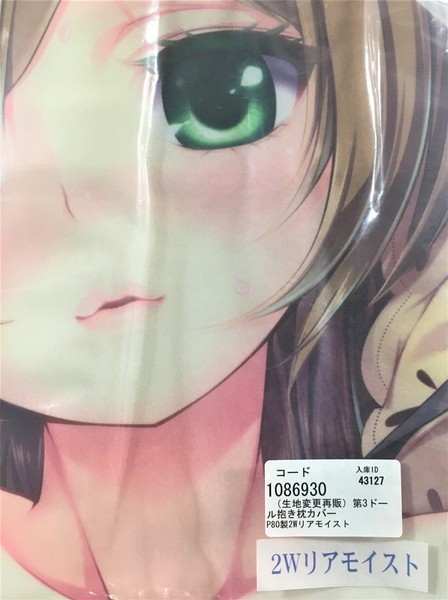 【未開封/匿名配送】 強熱残分 ペイント娘 ローゼンメイデン 第3ドール 抱き枕カバー / P80 2wayリアモイスト 翠星石