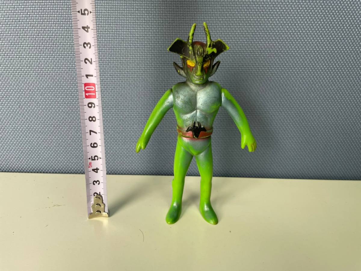 デビルマン ソフビ 当時 美品 デビルマン ソフビ パチ 無版権 ポピー 