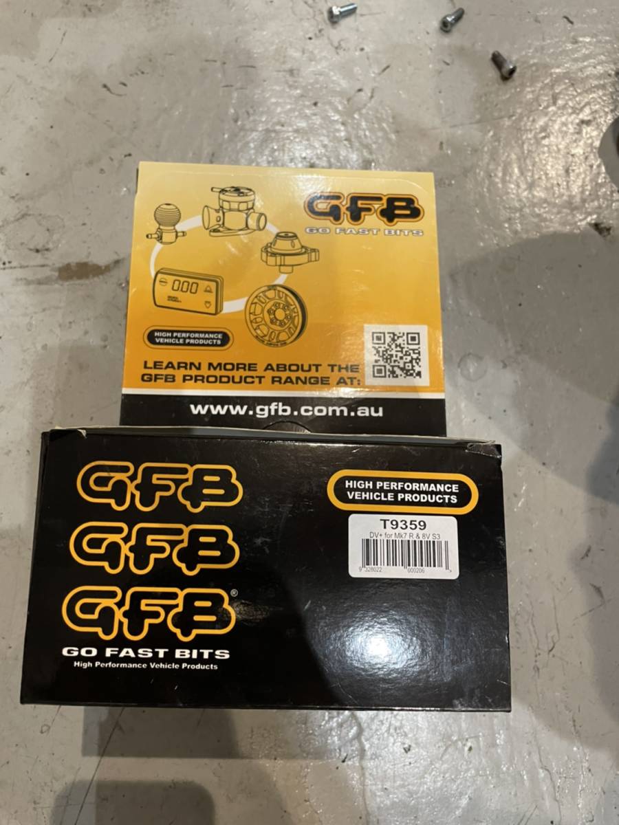 ディバーターバルブ強化キット GFB DV＋ T9359 VW ゴルフR AUDI S3など