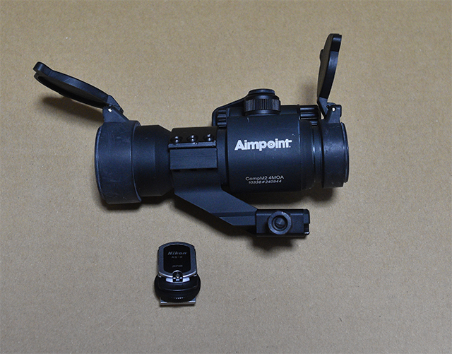 Aimpoint COMP M2 4MOAホットシューアダプタ付 即戦力ドットサイト