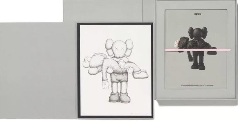 KAWS Gone シルクスクリーン NGV ED750 GONE – | - Book カウズ PRINT