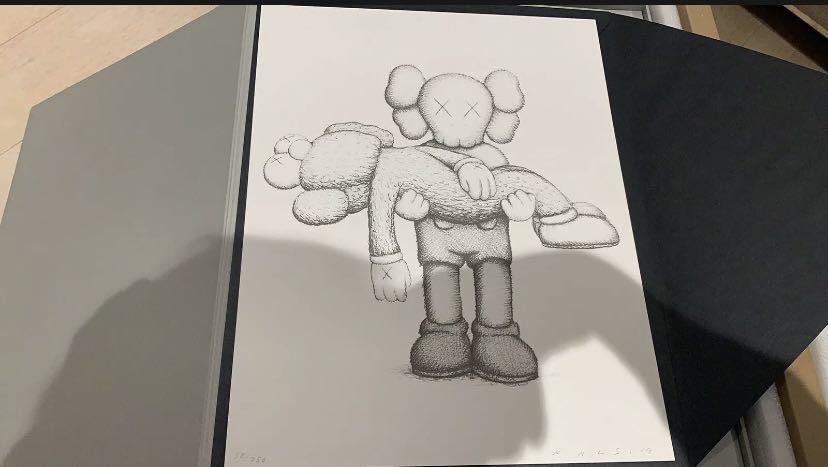 KAWS Gone シルクスクリーン NGV ED750 GONE – | - Book カウズ PRINT
