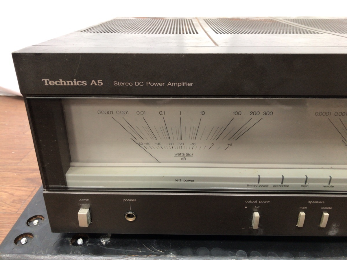 Technics SE-A5 テクニクス - | power Used amplifier. パワーアンプ 