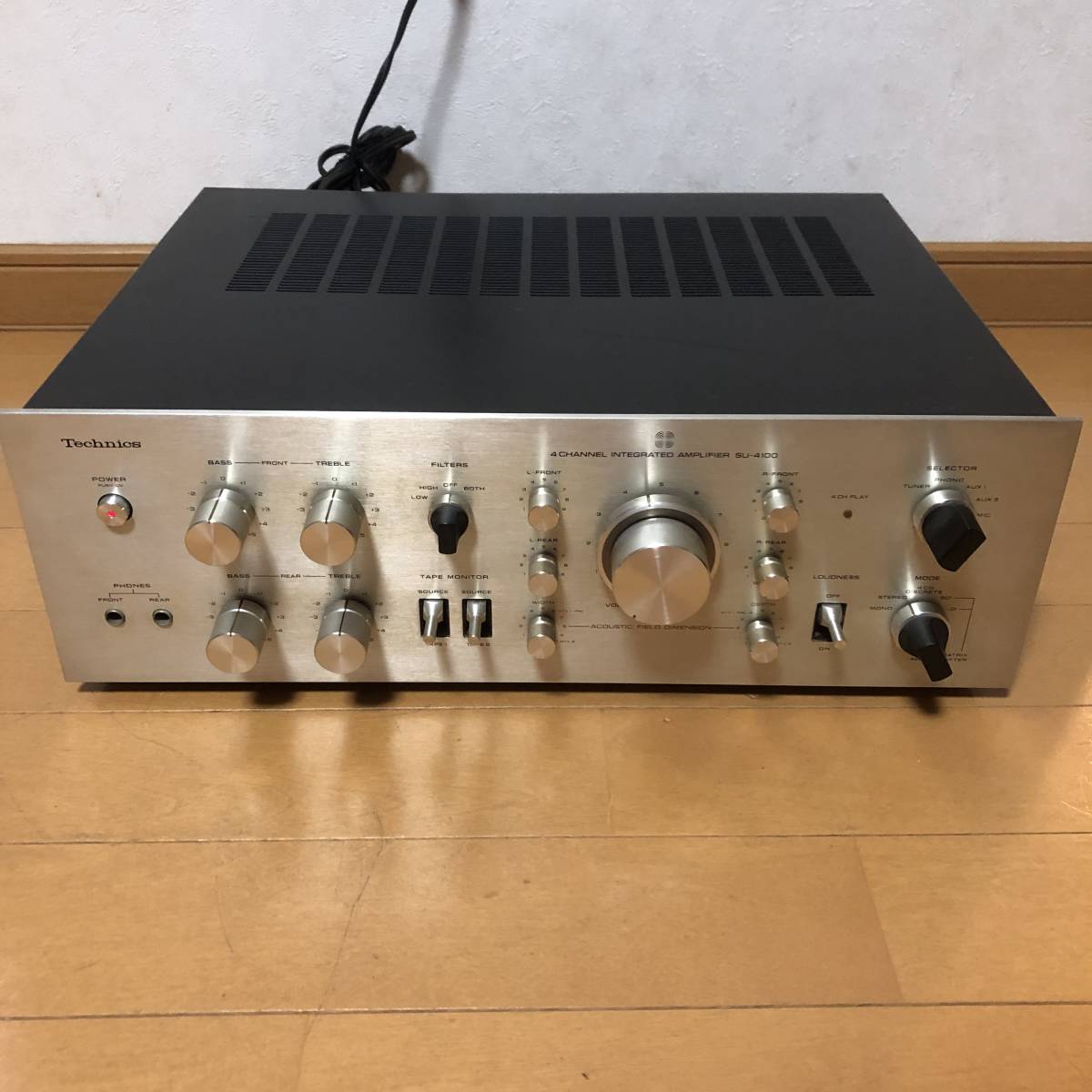 Technics SU-4100 テクニクス - Yahoo!オークション 2ch⁄4ch 準美品