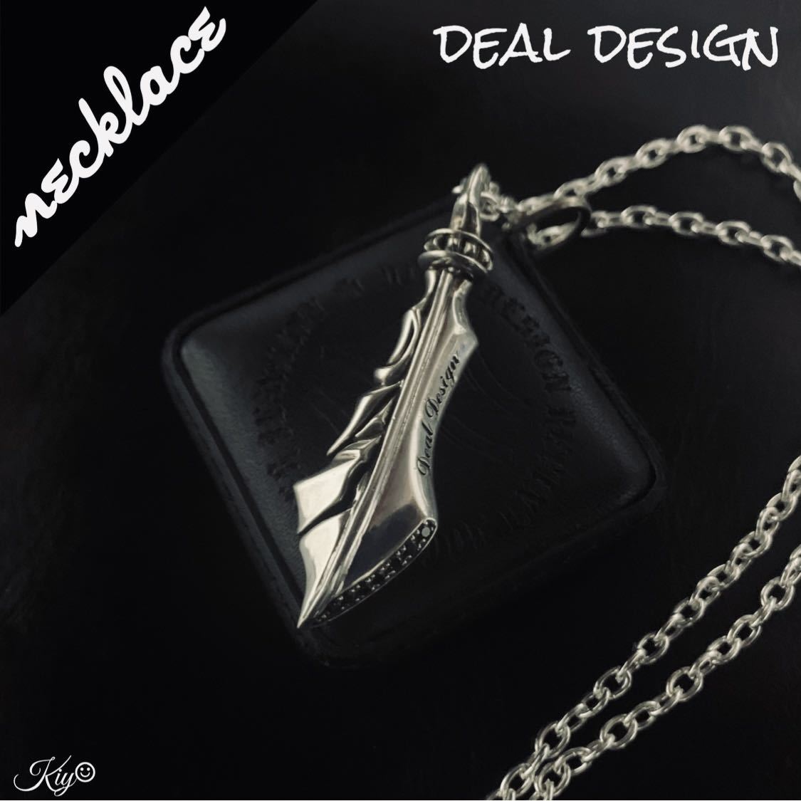 DEAL DESIGN ディールデザイン フェザー ネックレス 廃盤☆DEAL DESIGN【ディールデザイン】フェザー ペンダント
