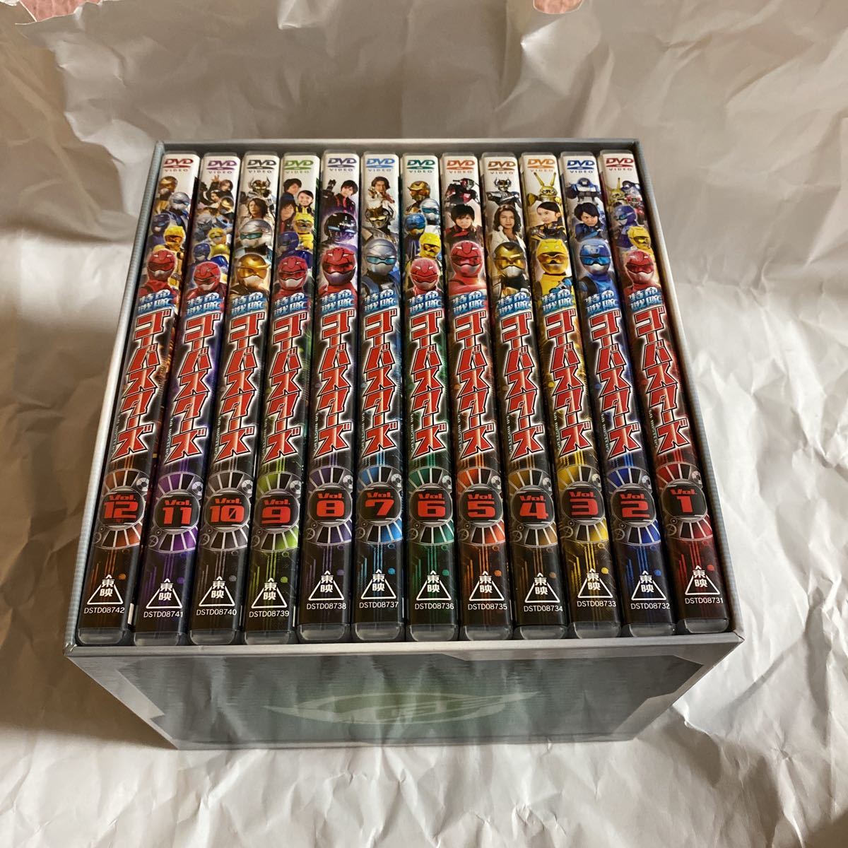 DVD 特命戦隊ゴーバスターズ 全12巻セット 特典BOX付き 【公式通販】