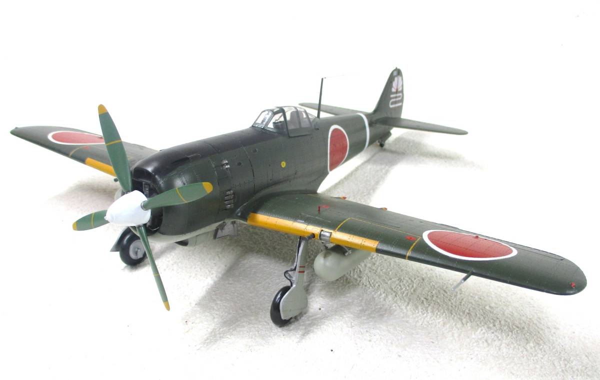 日本陸軍 四式戦闘機　疾風 飛行第22戦隊　ハセガワ 1/48 完成品 