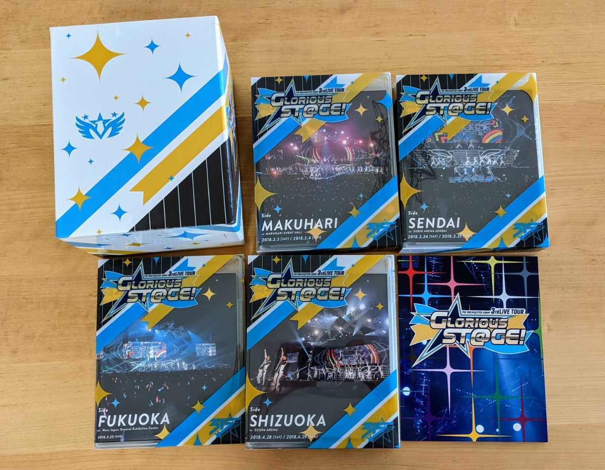Blu-ray アイドルマスター SideM 3rd LIVE TOUR GLORIOUS ST@GE Blu-ray アイドルマスター SideM 3rd LIVE TOUR GLORIOUS ST@GE
