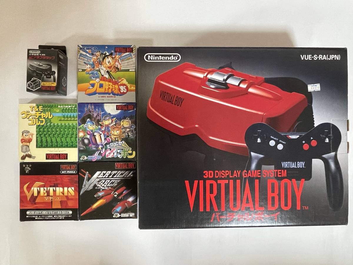 バーチャルボーイ本体 ソフト5本セット 【公式通販】