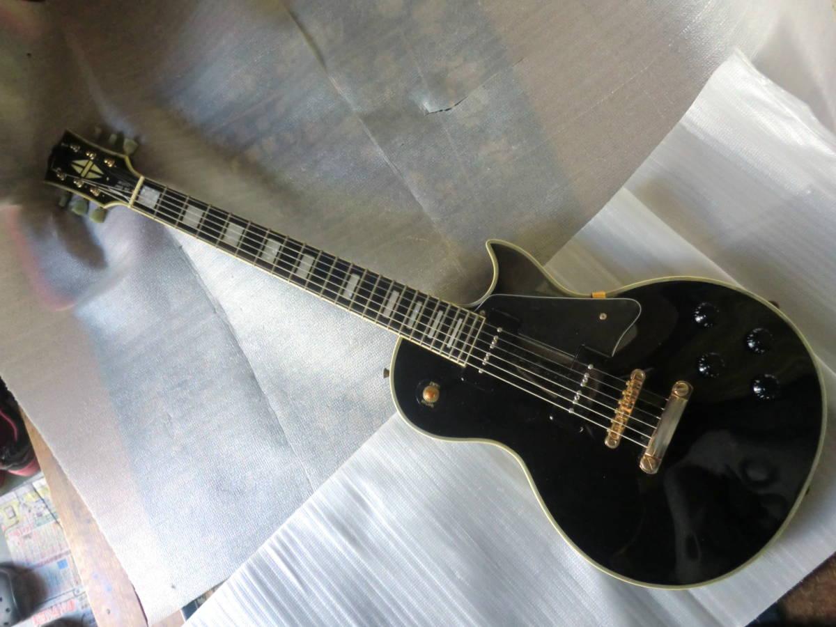 Custom Ebony Les イシバシ楽器 漆黒の帝王”エボニー指板57カスタム