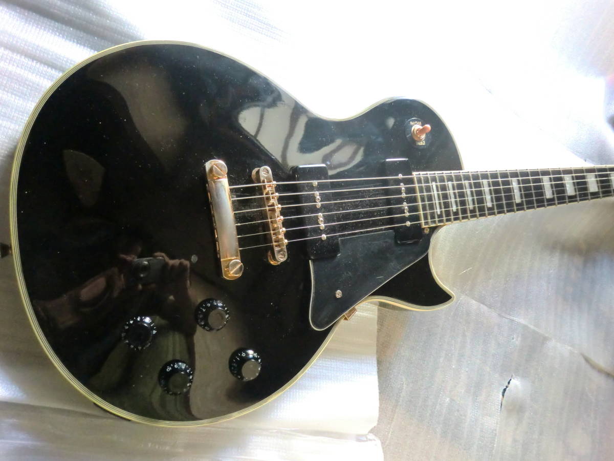Custom Ebony Les イシバシ楽器 漆黒の帝王”エボニー指板57カスタム