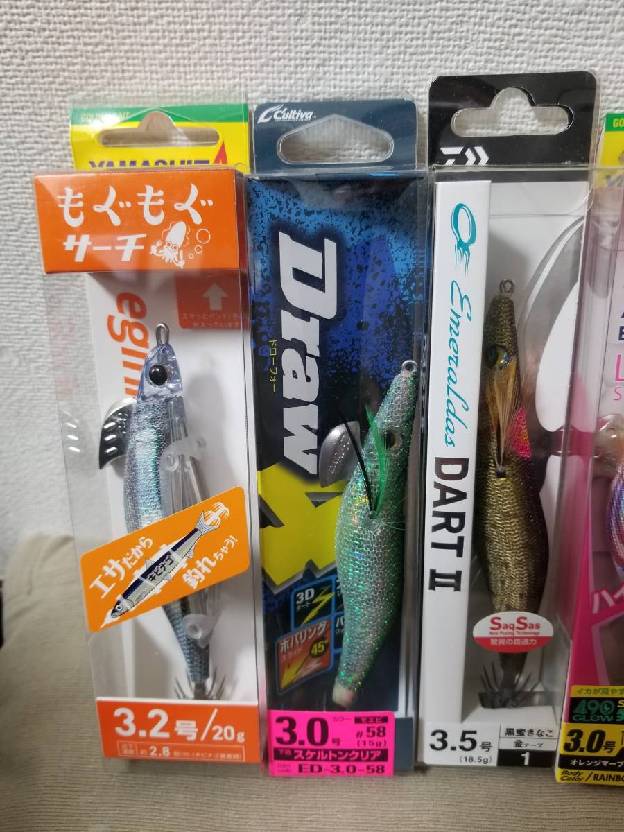 新品 エギ 6個セット 送料無料 6個セット エギ 3.0号 ダートマックスTR