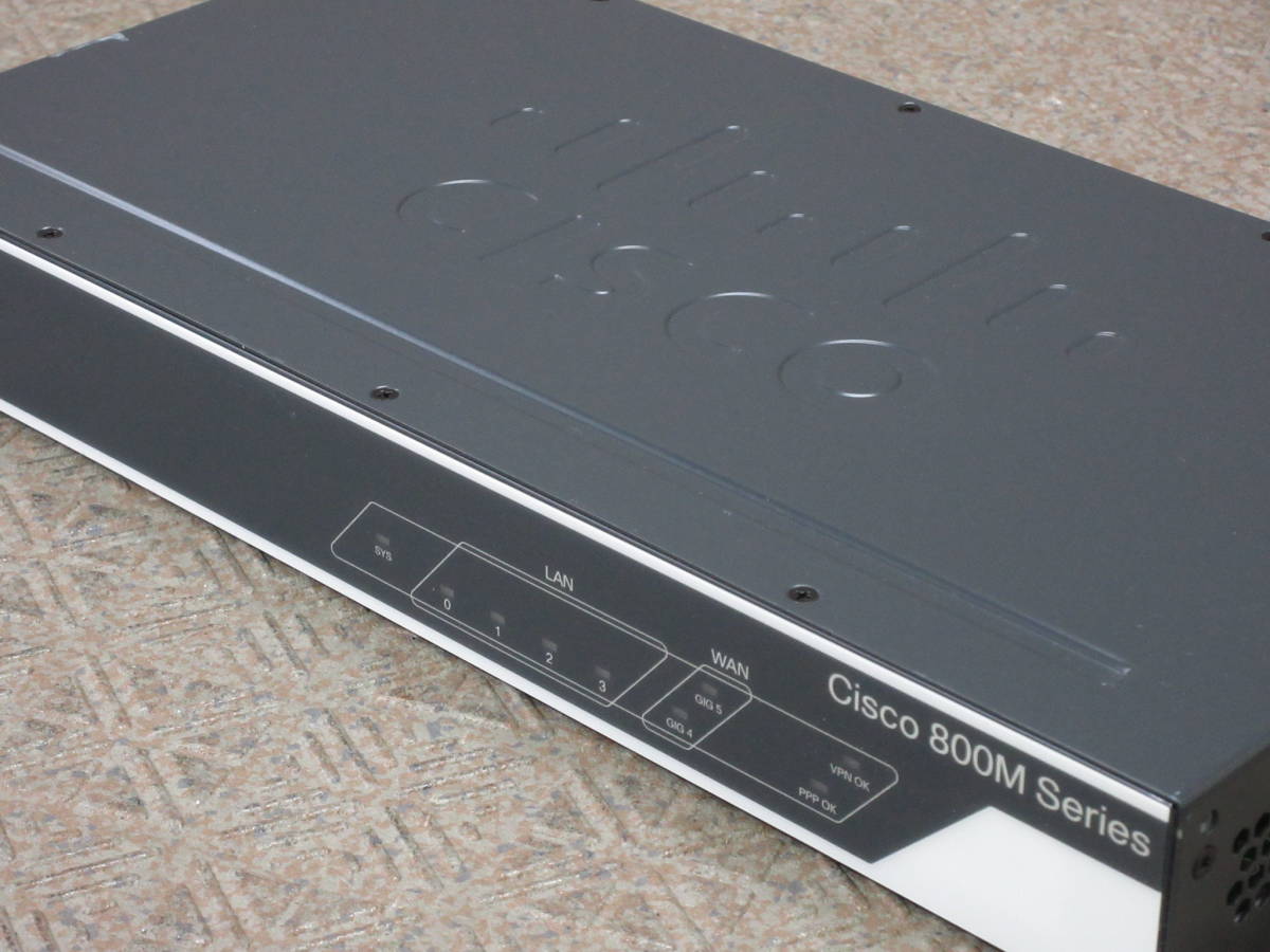 Cisco 841M - C841M-4X-JSEC⁄K9 Jシリーズ J | Start Router Systems 