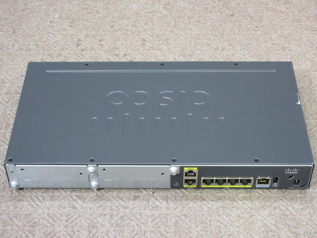 の*き様 Cisco C841M-4X-JSEC/K9 ネットワーク機器 3個 の*き様 Cisco